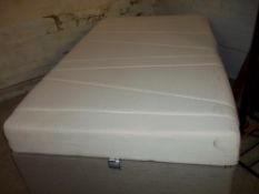 A ¾ FOUR FOOT TEMPUR ELECTRIC BED