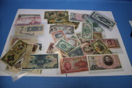 A COLLECTION OF EAST ASIA NOTES, to include issues from China, Japan, and North Korea