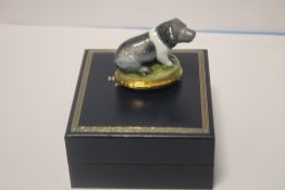 A BOXED HALCYON DAYS TRINKET BOX 