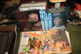 TWO CASES OF LP RECORDS MAINLY CLASSICAL