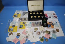 A COLLECTION OF US AND CENTRAL AMERICAN INTEREST COINS, to include a selection of US buffalo