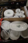 TWO TRAYS OF WEDGWOOD 
