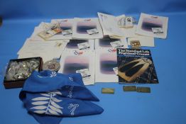 COMMONWEALTH GAMES INTEREST 1986 ITEMS, to include a staff id tag, staff pass, a quantity of