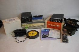 A BOXED COLT 320-DX CB RADIO, a boxed Yaesu FT-290 RII transceiver, together with various related