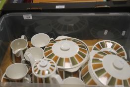 A TRAY OF LORD NELSON TEA AND DINNERWARE
