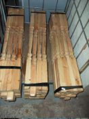A SELECTION OF STAIR SPINDLES
