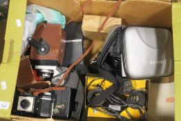 A COLLECTION OF CAMERAS to include a Kodak 