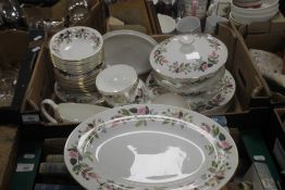 A TRAY OF WEDGWOOD 