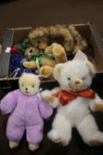 MERRYTHOUGHT TEDDY BEARS to include Cheeky Bear, Benjamin, and a musical type etc. (9)