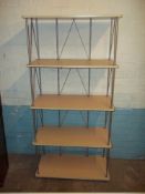 A MODERN IKEA STYLE DISPLAY BOOKSHELF