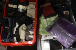 A QUANTITY OF NEW SOCKS ETC