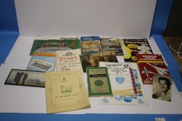 A QUANTITY OF ASSORTED MAGAZINES, PAMPHLETS, EPHEMERA ETC.