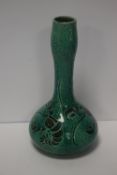 A LIBERTY AND CO ART DECO STYLE VASE - 19.5 CM