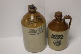 LOCAL INTEREST STONEWARE JAR 