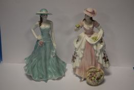 A ROYAL WORCESTER FIGURINE 