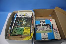 A QUANTITY OF FOOTBALL PROGRAMMES 1970S mainly West Brom