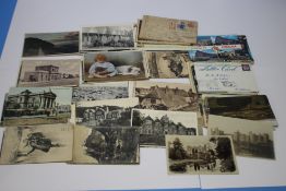 A SELECTION OF VINTAGE POSTCARDS