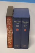 THREE FOLIO SOCIETY BOOKS TO INCLUDE CHURCHILL AND THE CELTS