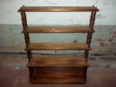 A VINTAGE WOTNOT STAND / BOOKSHELF