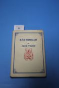 JACK VANCE - 'BAD RONALD', published by Underwood-Miller 1982, first trade edition, with dust