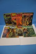 MOVIE MONSTER MAGAZINES to include 'World Famous Creatures' Collector's Edition #1 A/F, 'Monsters of