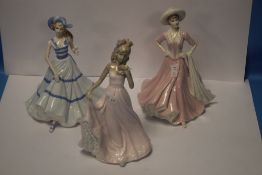 TWO COALPORT FIGURINES 