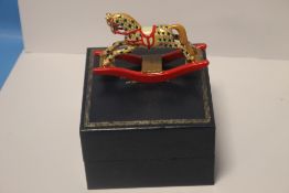 A BOXED HALCYON DAYS HARLEQUIN 