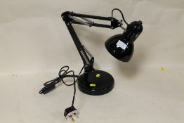 A VINTAGE ANGLEPOISE LAMP