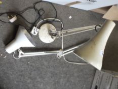 TWO VINTAGE ANGLE POISE LAMPS