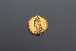 A QUEEN VICTORIA 1892 SOVEREIGN