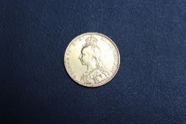 A QUEEN VICTORIA 1892 SOVEREIGN