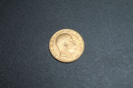 A EDWARD VII 1907 SOVEREIGN