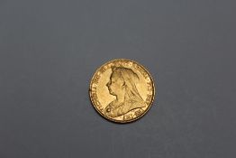 A QUEEN VICTORIA 1896 SOVEREIGN