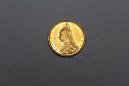 A QUEEN VICTORIA 1892 SOVEREIGN