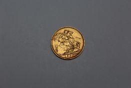 A QUEEN VICTORIA 1894 SOVEREIGN