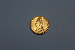 A QUEEN VICTORIA 1888 SOVEREIGN
