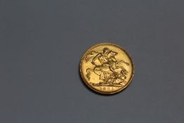 A EDWARD VII 1902 GOLD SOVEREIGN