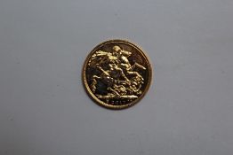 AN ELIZABETH II 2017 GOLD SOVEREIGN