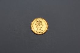 A QUEEN ELIZABETH II 1982 HALF SOVEREIGN