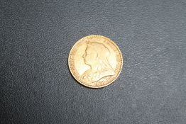 A QUEEN VICTORIA 1893 SOVEREIGN