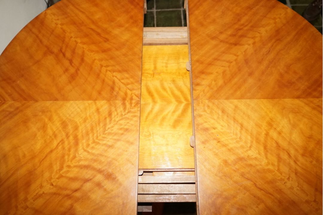 Neo-Biedermeier Esstisch ausziebar Kirsche Furniert - Bild 4 aus 4