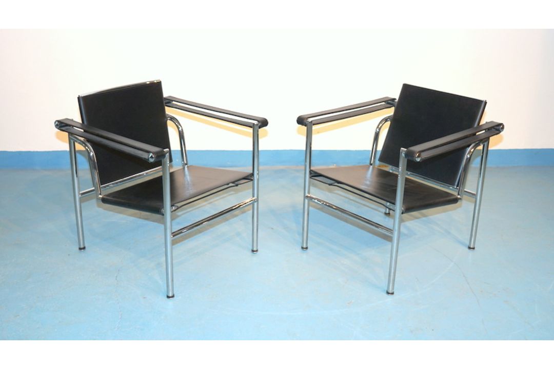 Pärchen Sessel Bauhaus Stil - Bild 1 aus 4