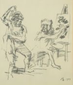 Kokoschka, Oskar: Maler und Modell 