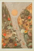 Deberdt, Francoise: 13 Farblithographien u.a. Mappe 