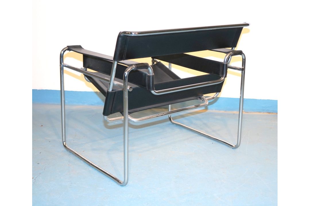 Knoll International: "Wassily Chair", Entw. Marcel Breuer von um 1925 - Bild 6 aus 7