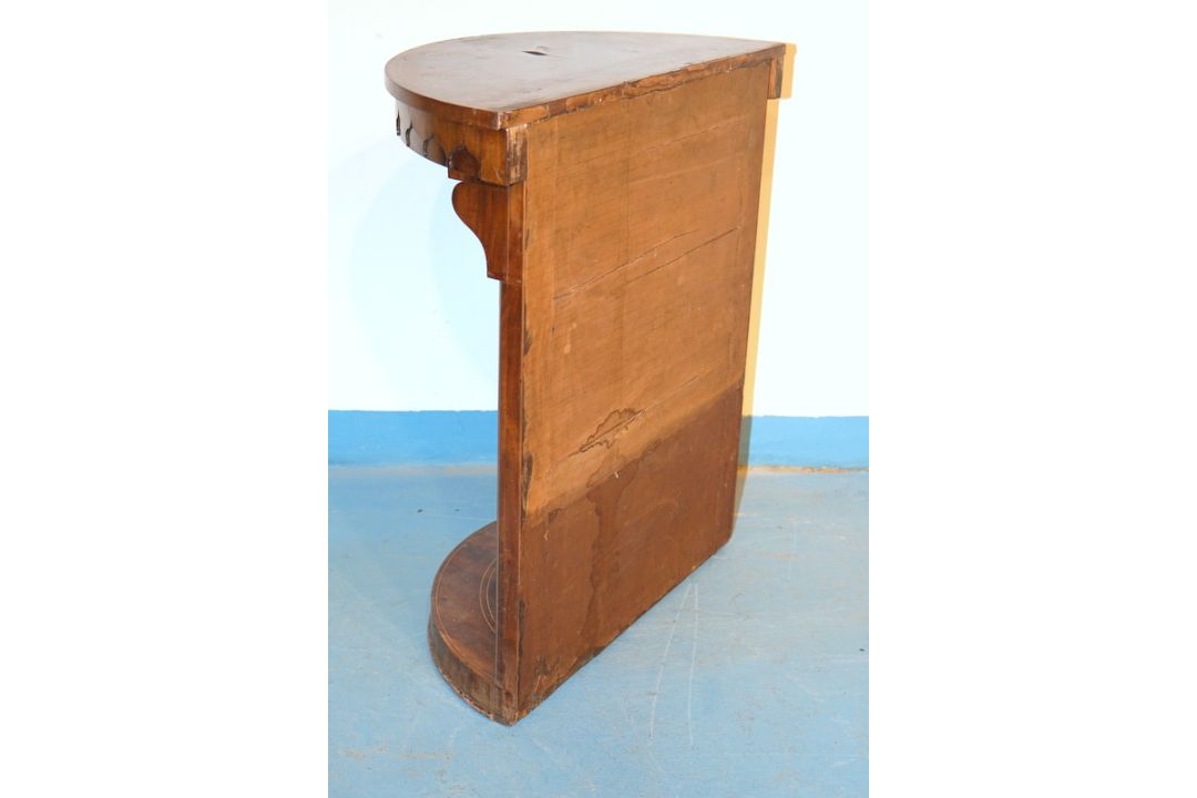 Kleine Konsole des Biedermeier, norddeutsch/Berlin um 1830 - Bild 4 aus 4