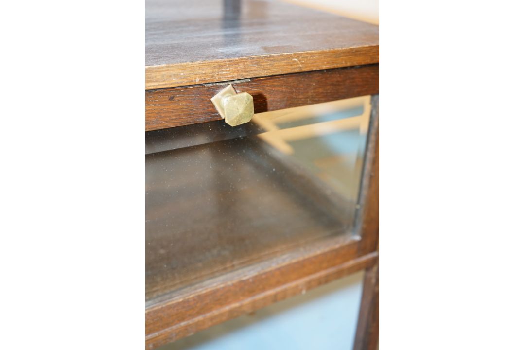 Rauchtisch mit Verglasung, Art Deco, um 1930 - Bild 4 aus 4