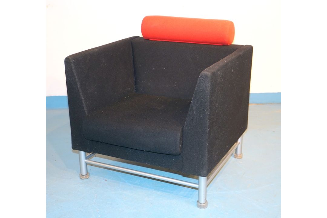 Sottsass, Ettore: East Side Sessel für Knoll int., 1980er Memphis Design - Bild 3 aus 4