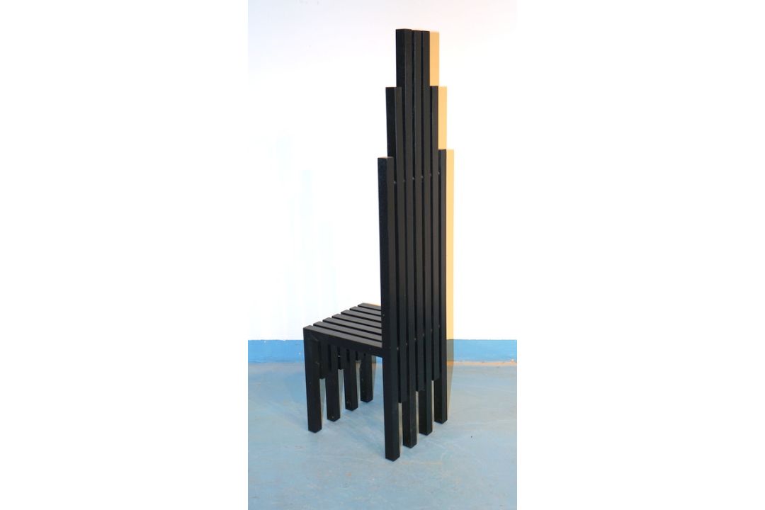 "Münster-Stuhl" Design der 80er Jahre - Bild 2 aus 3