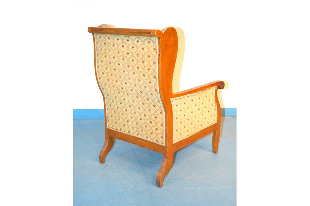 Ohrensessel des Biedermeier, um 1820 - Bild 2 aus 2